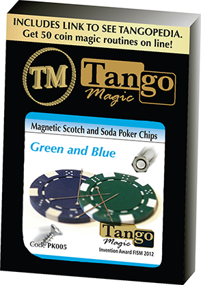 Magnetic Scotch and Soda Poker Chips by Tango (watch video)