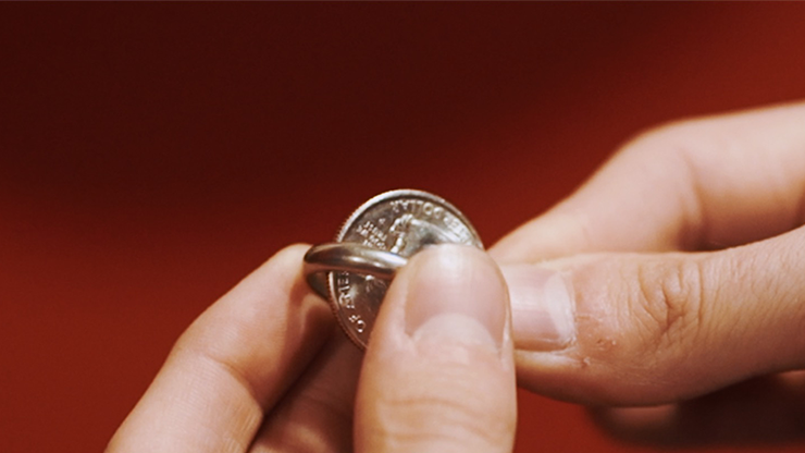 Coin through Smaller Ring (watch video)
