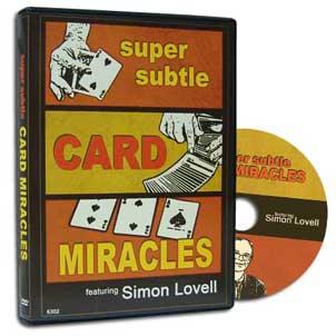 Super Subtle Card Miracles by Simon Lovell (watch video)