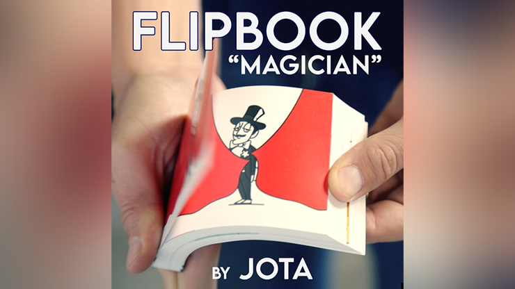 FLIP BOOK MAGICIAN Gimmick and Online Instructions by JOTA (watch video)