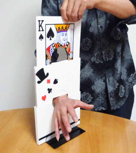 Card Through Arm Illusion (watch video)