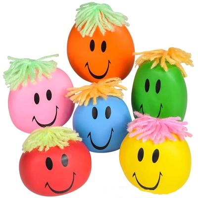 3" Funny Face Balls (case of 96)