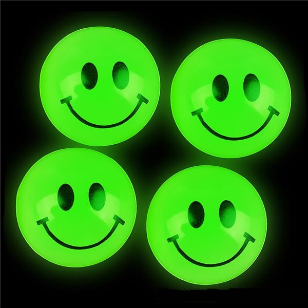 Glow in the Dark Smile Face Ball (case of 1728)