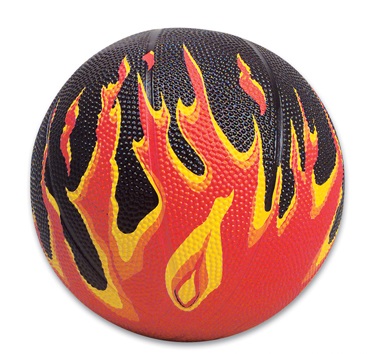9\" Flame Regulation Basketball (case of 25)