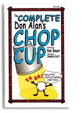Don Alans Chop Cup trick booklet by Ron Bauer