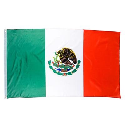 3x 5 Mexican Flag (case of 72)