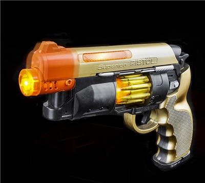 9.5" Light Up Blaster with Sound (case of 60)