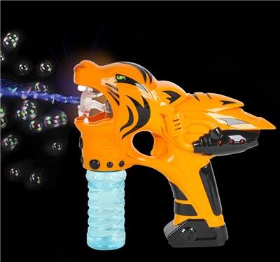 8" Orange Tiger Bubble Blaster (case of 36)
