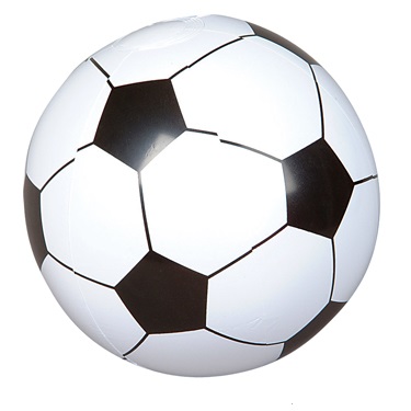 9\" SOCCER BALL INFLATE (case of 576)