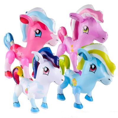 27" Colorful Pony Inflate (case of 144)