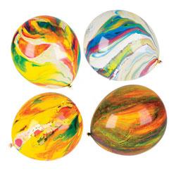 Marble Balloons 12\" Assorted (100 Count)