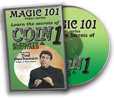 Coin Sleights DVD Magic 101