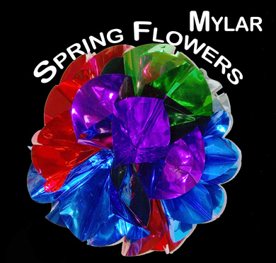 SPRING FLOWERS Mylar (Medium)