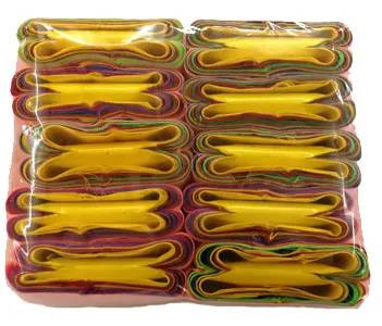 Plastic Multicolor Mouth Coils - Pack of 10