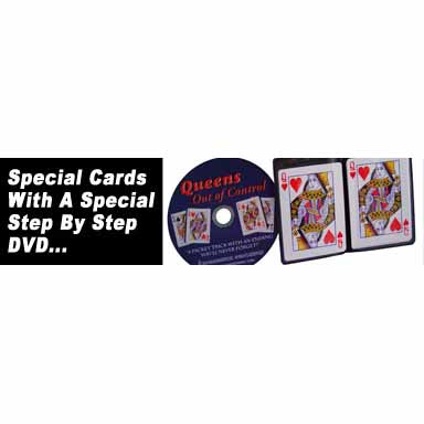 Queens Out of Control DVD and Special Cards (watch video)