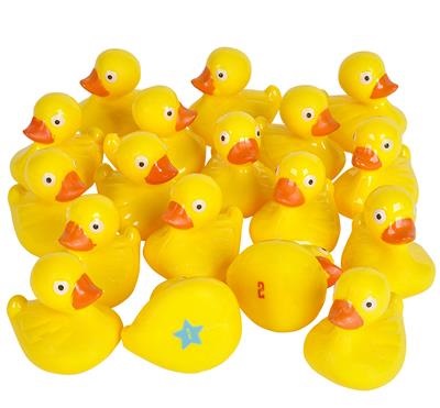 2.5" Plastic Duck Matching Game (case of 400)
