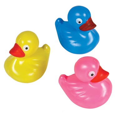 3" Floating Plastic Ducks - Case of 432