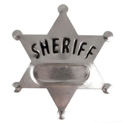 Metal Sheriff Badge (case of 1440)