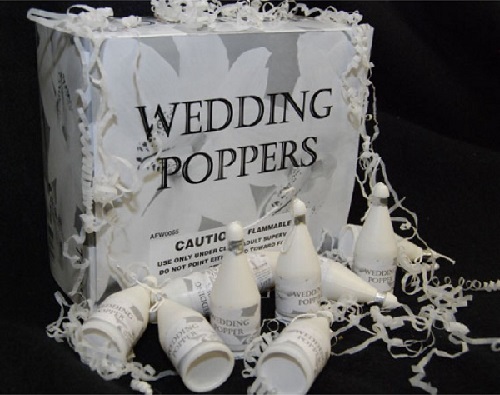 Wedding Poppers (Display Box of 72)