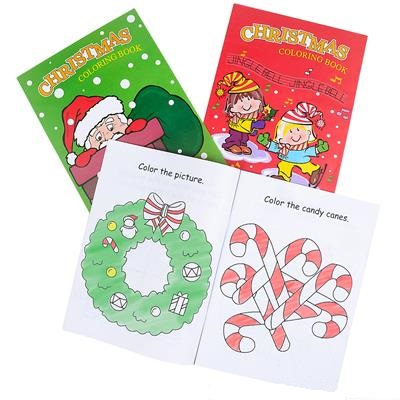 12 Page Christmas Coloring Book (case of 360)