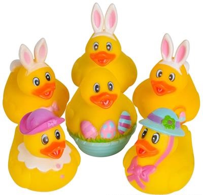 2" Easter Rubber Ducks (case of 576)