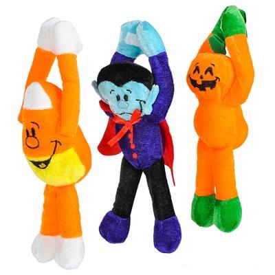 8" Plush Long Arm Halloween Characters (case of 144)