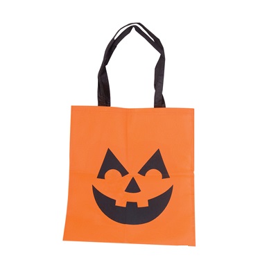 15\" Fabric Halloween Tote Bag (case of 288)