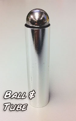 Ball and Tube Aluminum Small
