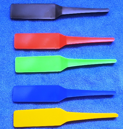 Tricky Paddles Blank Colored Box of 50