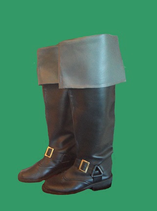 Santa Boots Pleather (Style 16)