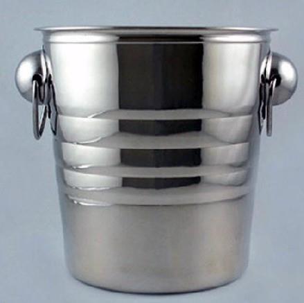 Deluxe Chrome Automatic Coin Pail with 20 Half Dollar Palming Coins