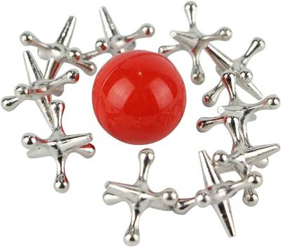 Metal Jacks and Rubber Ball Game (Case of 72 Sets)