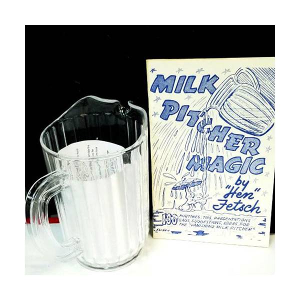 Milk Pitcher with Book