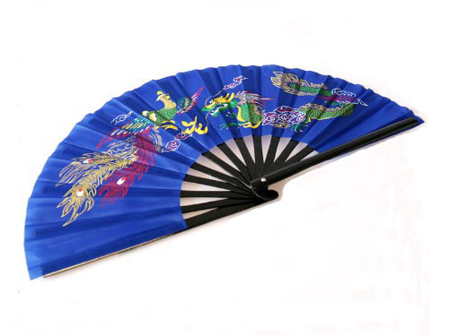 Oriental Fan Blue