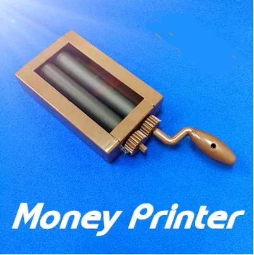 Money Printer with Handle Clicker