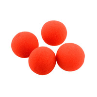 Sponge Balls (Set of 4) Red