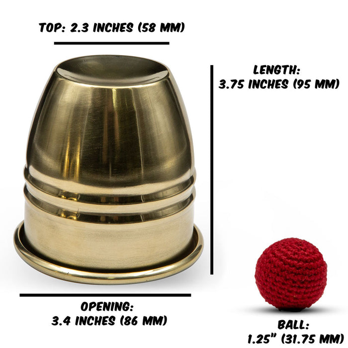 Giant Cups & Balls Collector's Edition - Magic Makers - MHM