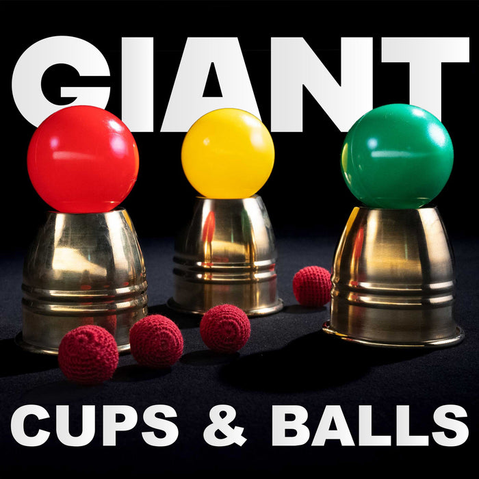 Giant Cups & Balls Collector's Edition - Magic Makers - MHM