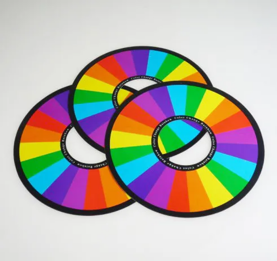 Magic Color Rings Rainbow Rings — Madhatter Magic Shop