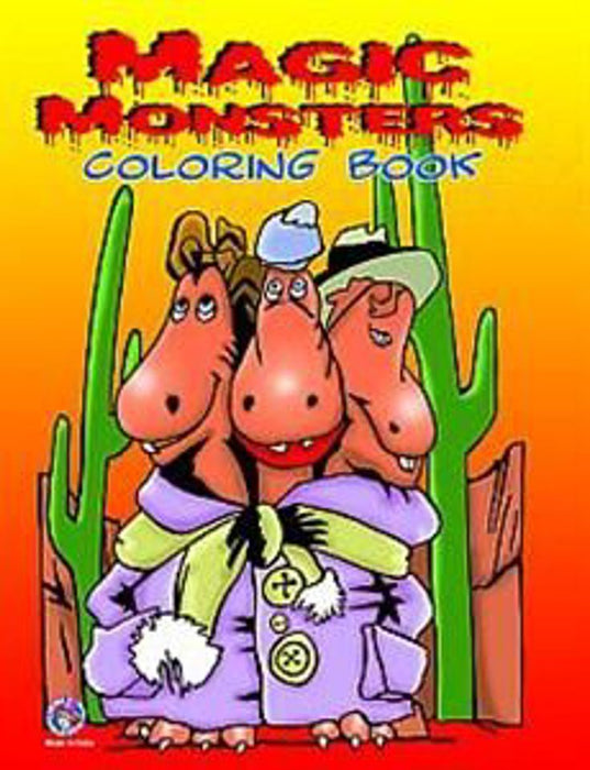 Magic Monsters Coloring Book-Medium
