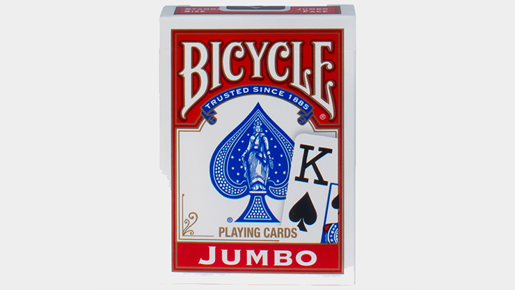 Bicycle Jumbo Index (Red) Playing Cards -  MHM