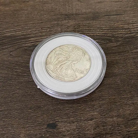 Gravity Flipper Coin Walking Liberty Half Dollar by Oliver Magic