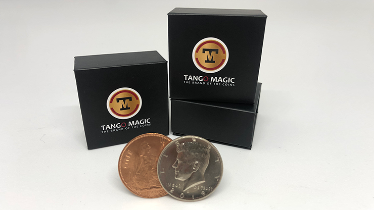 Magnetic Scotch and Soda English Penny (D0051) Tango Magic