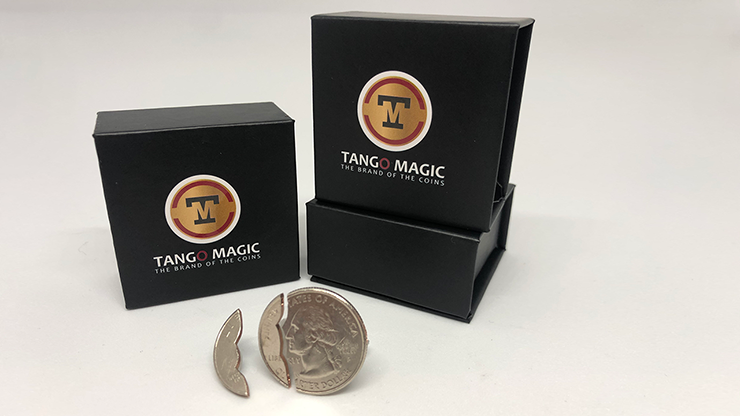 Bite Coin - US Quarter (Internal With Extra Piece) (D0045) by Tango - Trick (MHM)