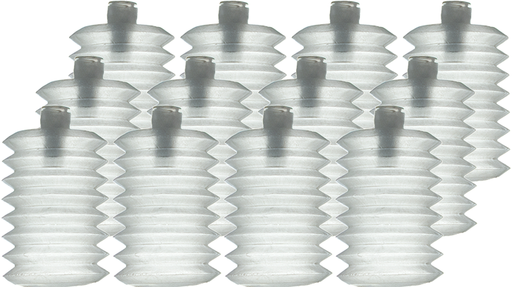 Squeaker Accordian Double-Voice - Medium (12 Pack) — Madhatter Magic Shop