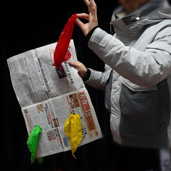 Deluxe Silks From Newspaper