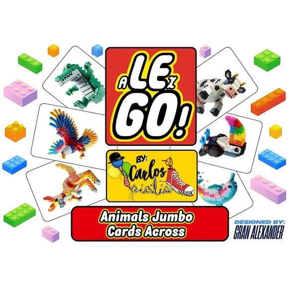 JUMBO ACROSS CARD aLExGO! by Carlos Sicilia