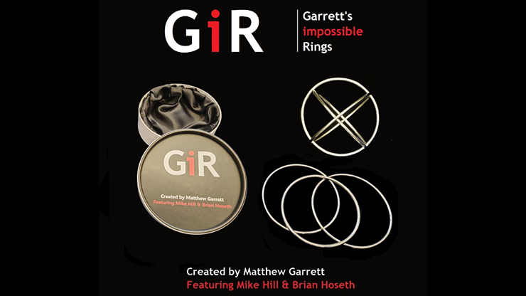 GIR Ring Set (Gimmick and Online Instructions) by Matthew Garrett