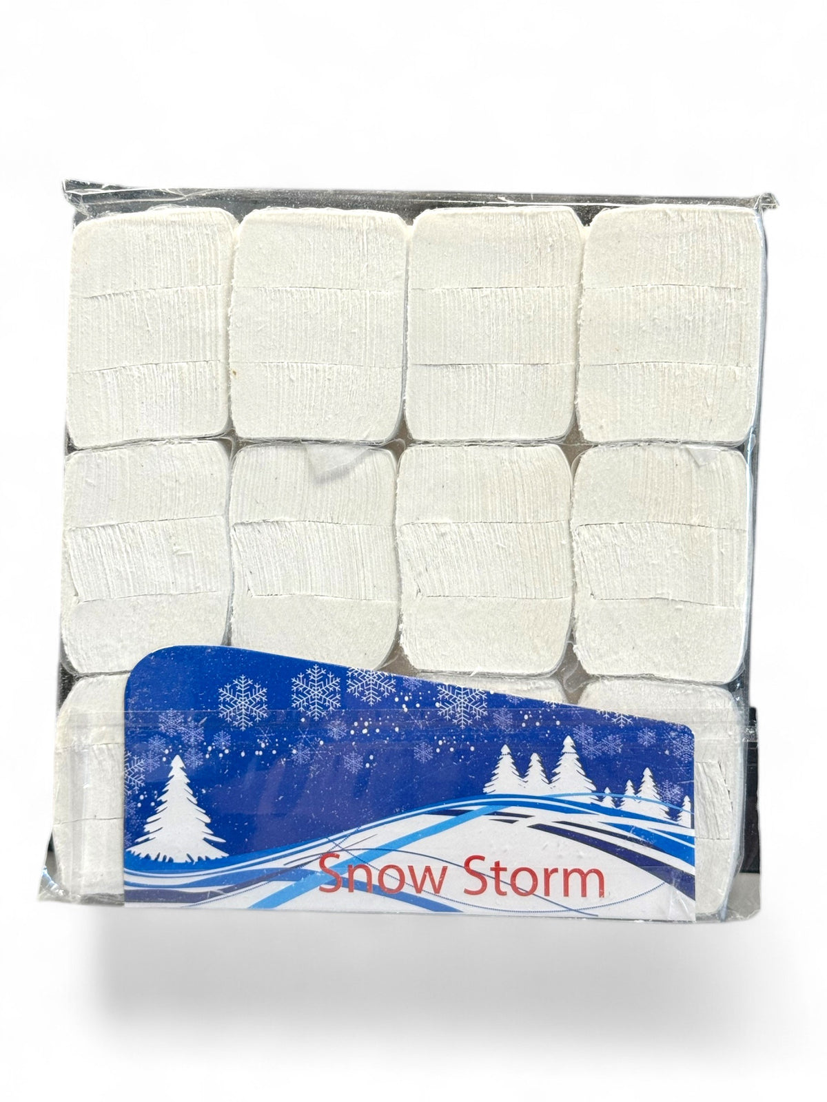 White Snow Storm - Very thin snowstorm paper - Dozen Packs of 12 - who ...