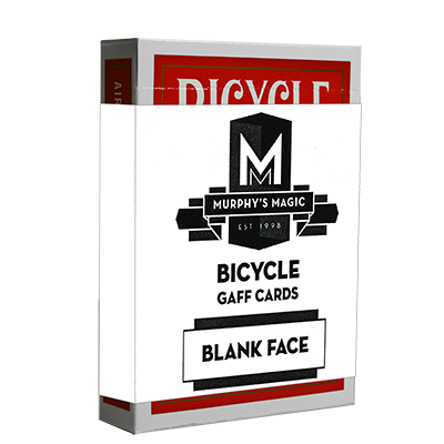 Blank Face Bicycle Cards (Red) (MHM)